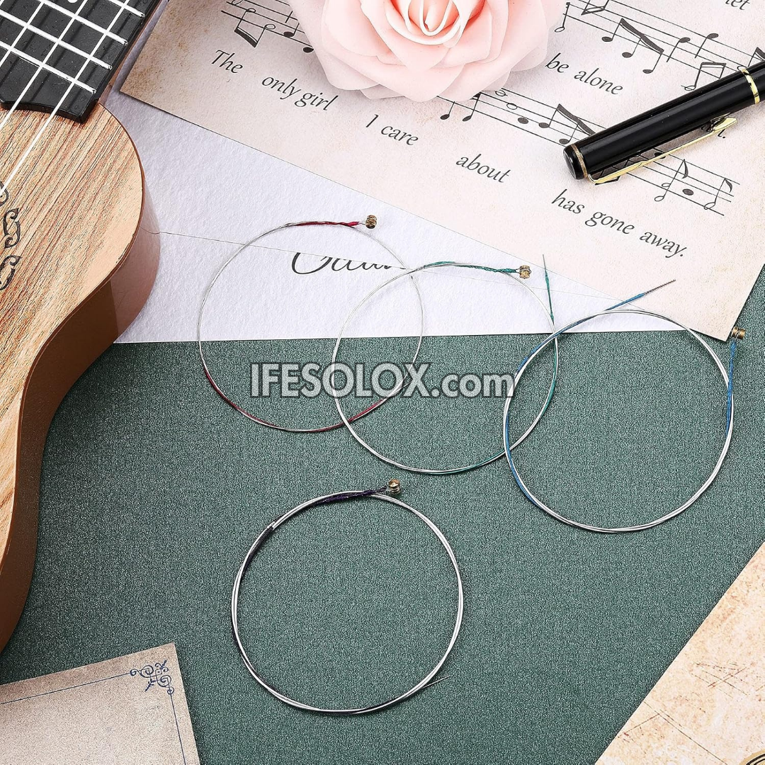Steel Core Violin Strings Full Set (G-D-A-E) for 1/4, 1/2, 3/4 and 4/4 Violins - Brand New