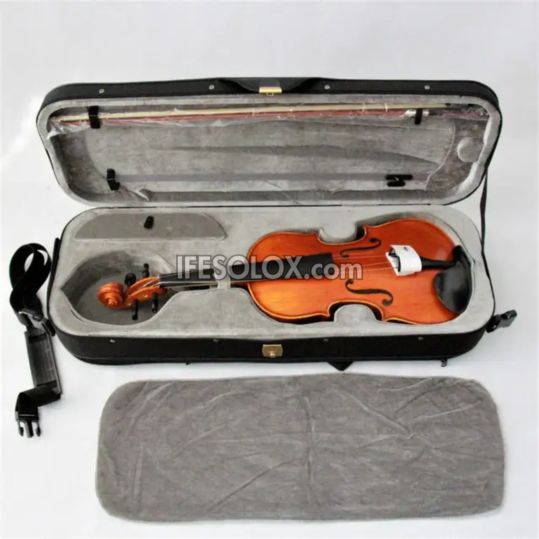 Classic 4/4 Concert Viola for Students/ Beginners with Hard Case, Bow and Rosin - Brand New