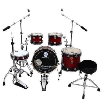 Virgin Sound PHANTOM 5-piece Professional Birch Drum Set - Brand New