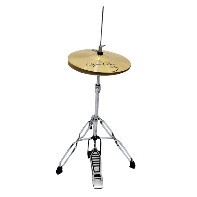 Virgin Sound Superstar Cymbals and a snare stand