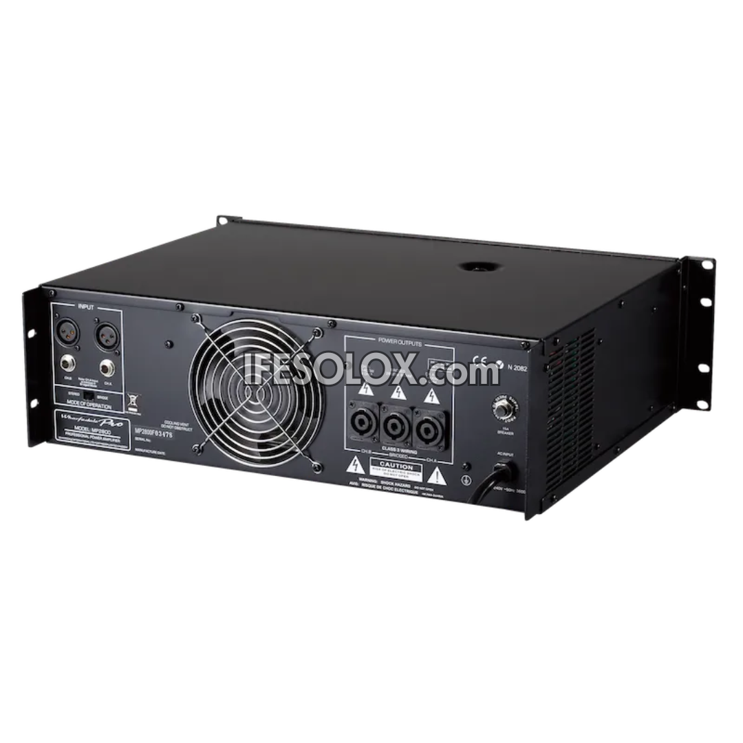 Wharfedale Pro MP-2800 2600Watts Class H Power Amplifier with Massive Toroidal Transformers - Brand New