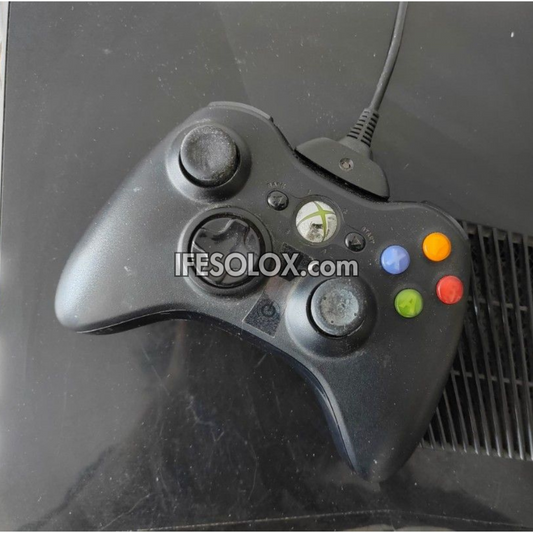 Microsoft XBOX 360 Wired Game Controller (Black) - Foreign Used