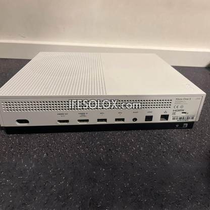 Microsoft XBOX ONE S 500GB Game Console Complete Set with 2 Wireless Controller - Foreign Used