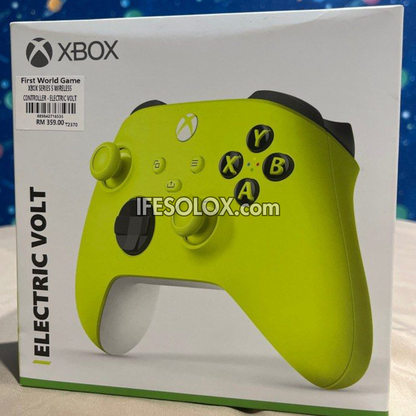 Microsoft XBOX Series S|X Wireless Controller (ELECTRIC VOLT) - Brand New 