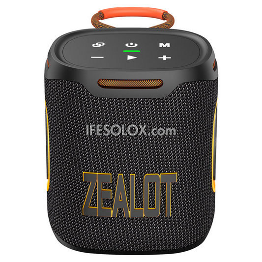 ZEALOT S122 25W Portable Bluetooth MP3 Speaker with 6000mAh, IPX6 Waterproof - Brand New