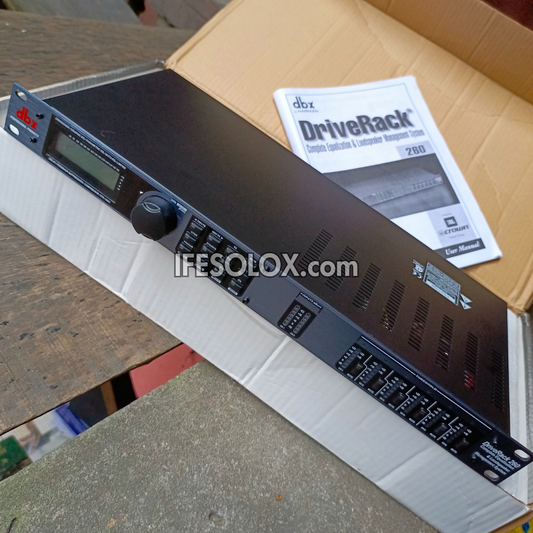 dbx DriveRack 260 Complete Equalization and Loudspeaker Management System - Brand New