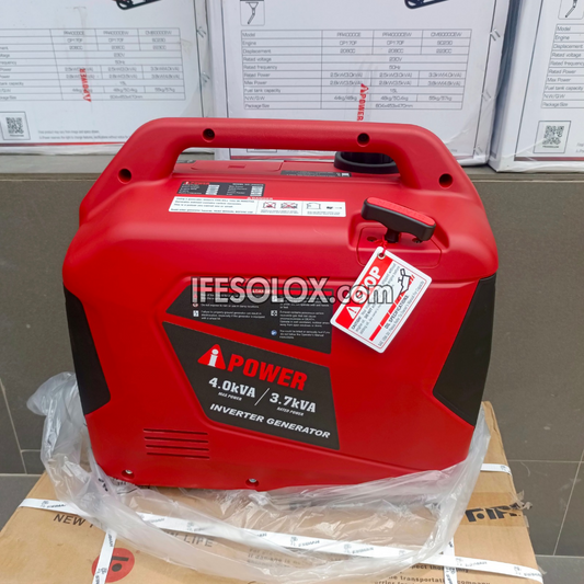 iPOWER A6800iS 3.7KVA Super Quiet Inverter Gasoline Generator - Brand New
