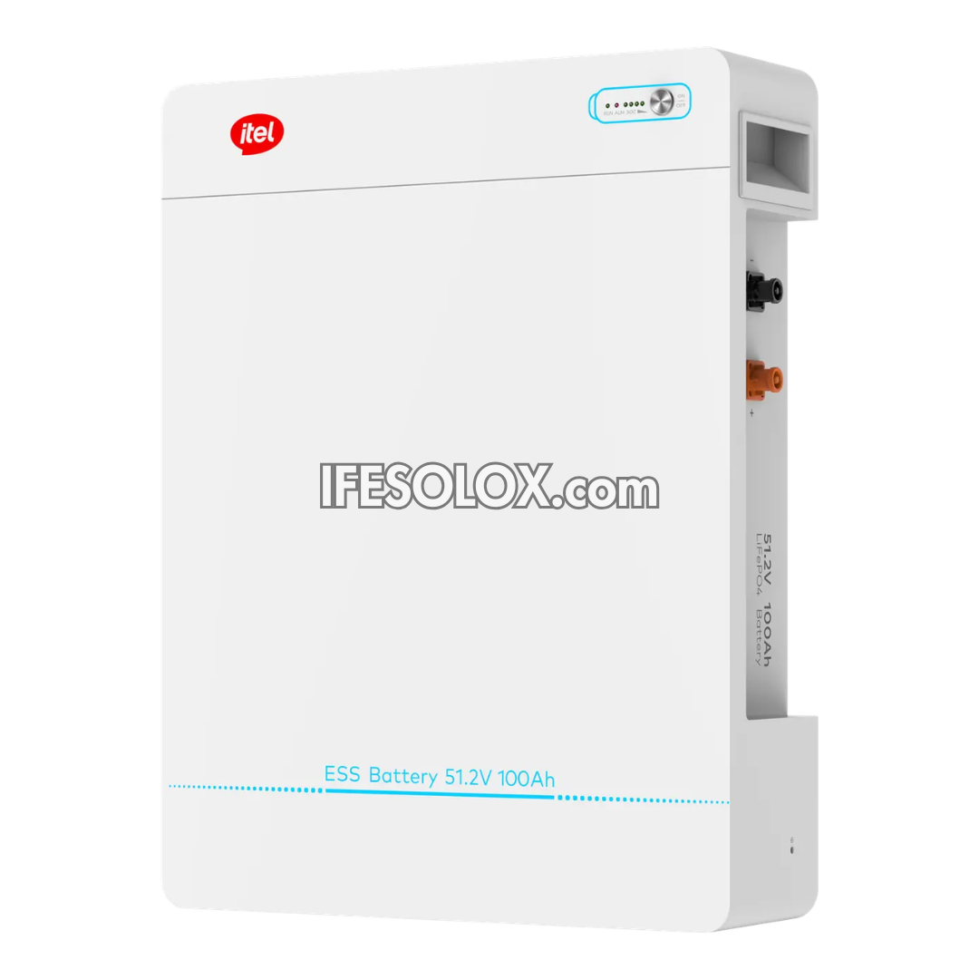 itel 5kWh Lithium-ion Battery with 100A, 51.2V Rating (IPW-51100) - Brand New