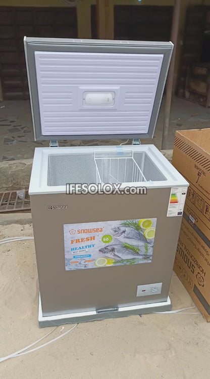 SNOWSEA BD-178 142 Liters Chest Deep Freezer with 1 Year Warranty - Brand New