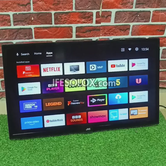 JVC 32 Inch LT-32CA690 Android Full HD Smart TV (Bluetooth, WiFi, Chromecast, Play Store) - London Used