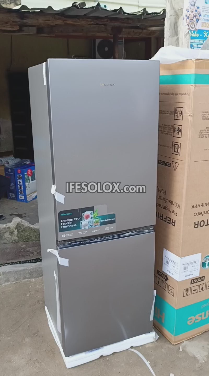 Hisense REF 29DCA 230L Double Door Bottom-Freezer Refrigerator + 1 Year Warranty - Brand New