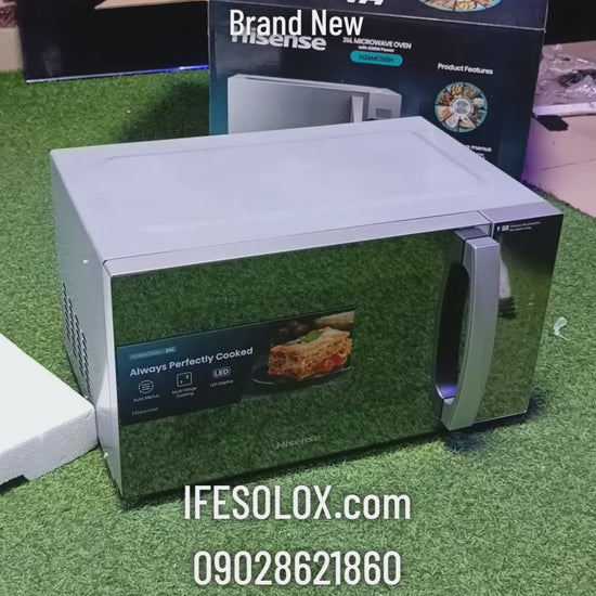 Hisense H26MOS5H 26L Microwave Oven - Brand New