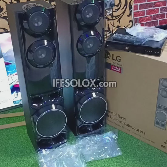 LG LHD687 4.2Ch 1,250W Dual Subwoofer Bodyguard DVD/CD Home Theater System - Brand New