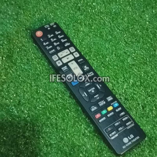 LG Genuine 3D Blu-ray DVD Home Theater Remote Control (AKB73275501) - Follow come