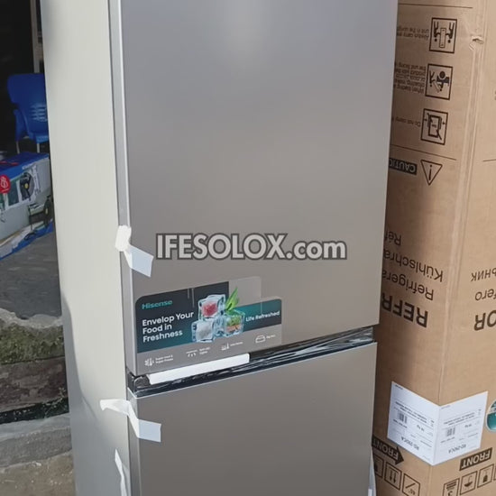 Hisense REF 29DCA 230L Double Door Bottom-Freezer Refrigerator + 1 Year Warranty - Brand New