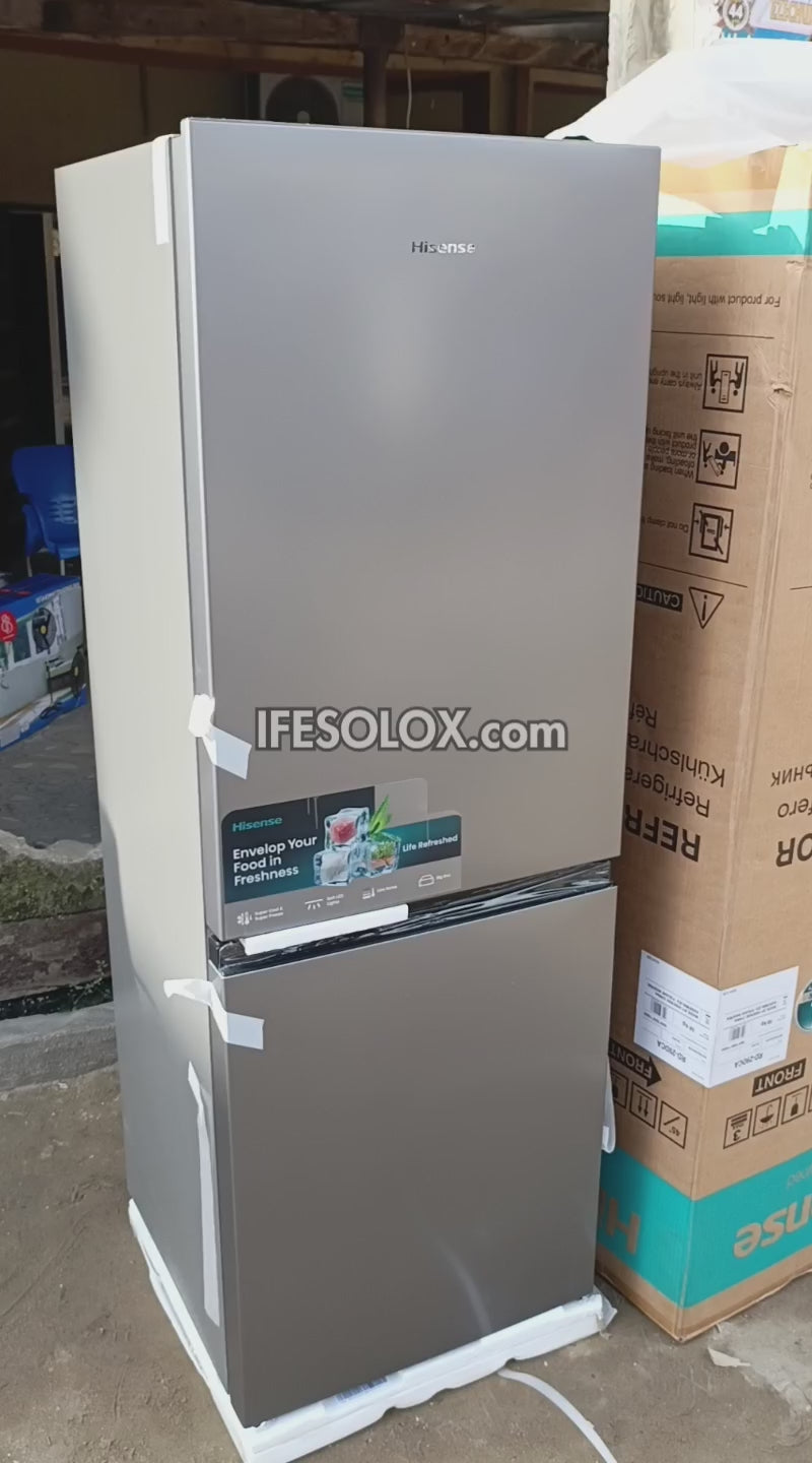 Hisense REF 29DCA 230L Double Door Bottom-Freezer Refrigerator + 1 Year Warranty - Brand New