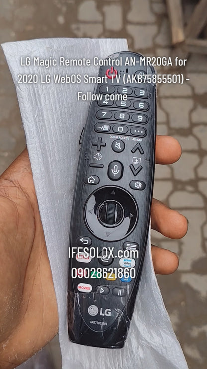 Télécommande intelligente LG Magic Remote AN-MR20GA pour TV connectée LG WebOS 2020 (AKB75855501)