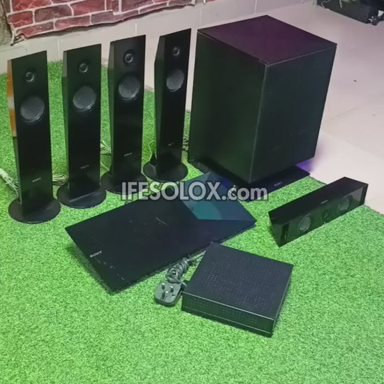 Sony BDV-N7100W 5.1Ch 1200W Smart Bluetooth Blu-ray 3D Dwarf DVD Home Theater with Wireless Rear Speakers (WiFi, Miracast) - London Used