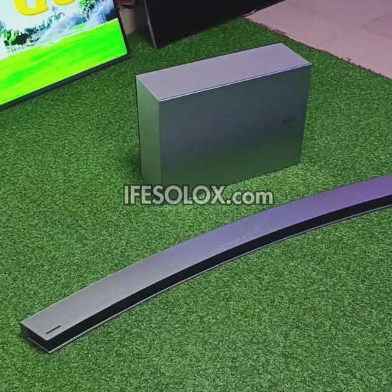 Samsung HW-J6501R 2.1Ch 320W 48" Curved Smart Sound Bar with Wireless Subwoofer (Bluetooth, Wi-Fi) - Foreign Used