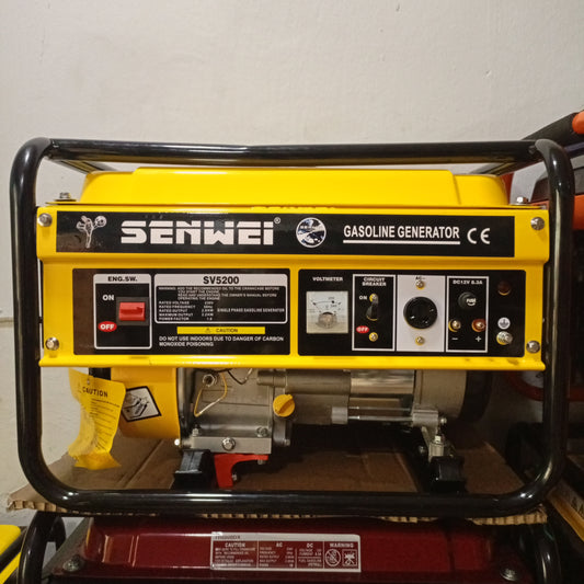 Senwei SV5200 2.2KVA Manual Petrol Generator