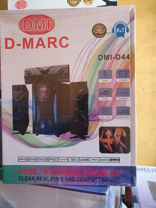 DMARC DMI-D44 3.1Ch Bluetooth Hifi Home Theater - Brand New