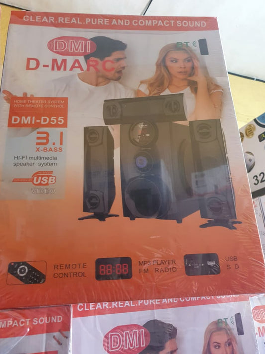 DMARC DMI-D55 3.1Ch Bluetooth Hifi Home Theater - Brand New