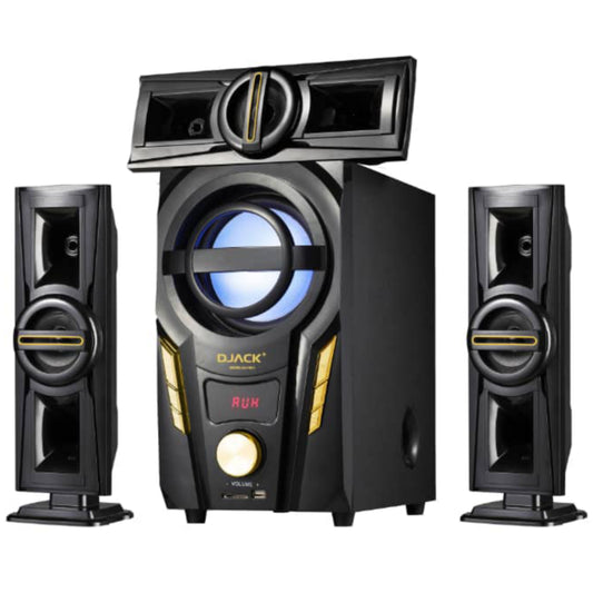 DJACK DJ703 3.1Ch HiFi Multimedia Home Theater Sound System - Brand New