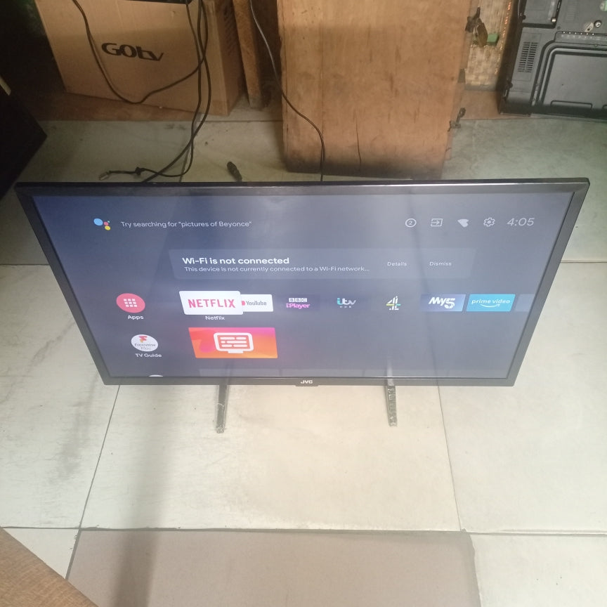 JVC 32 Inch LT-32CA790 Android Smart Full HD LED TV (Google Play Store) - Top view