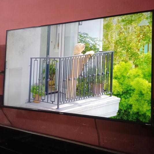 Téléviseur LED Hisense Roku Smart 4K UHD 55 pouces (WiFi intégré, Miracast) - Occasion à l'étranger