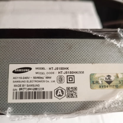 Samsung HT-J5150HK 5.1Ch 1000watts Smart Blu-ray 3D Home Theater Machine Head - Model Sticker