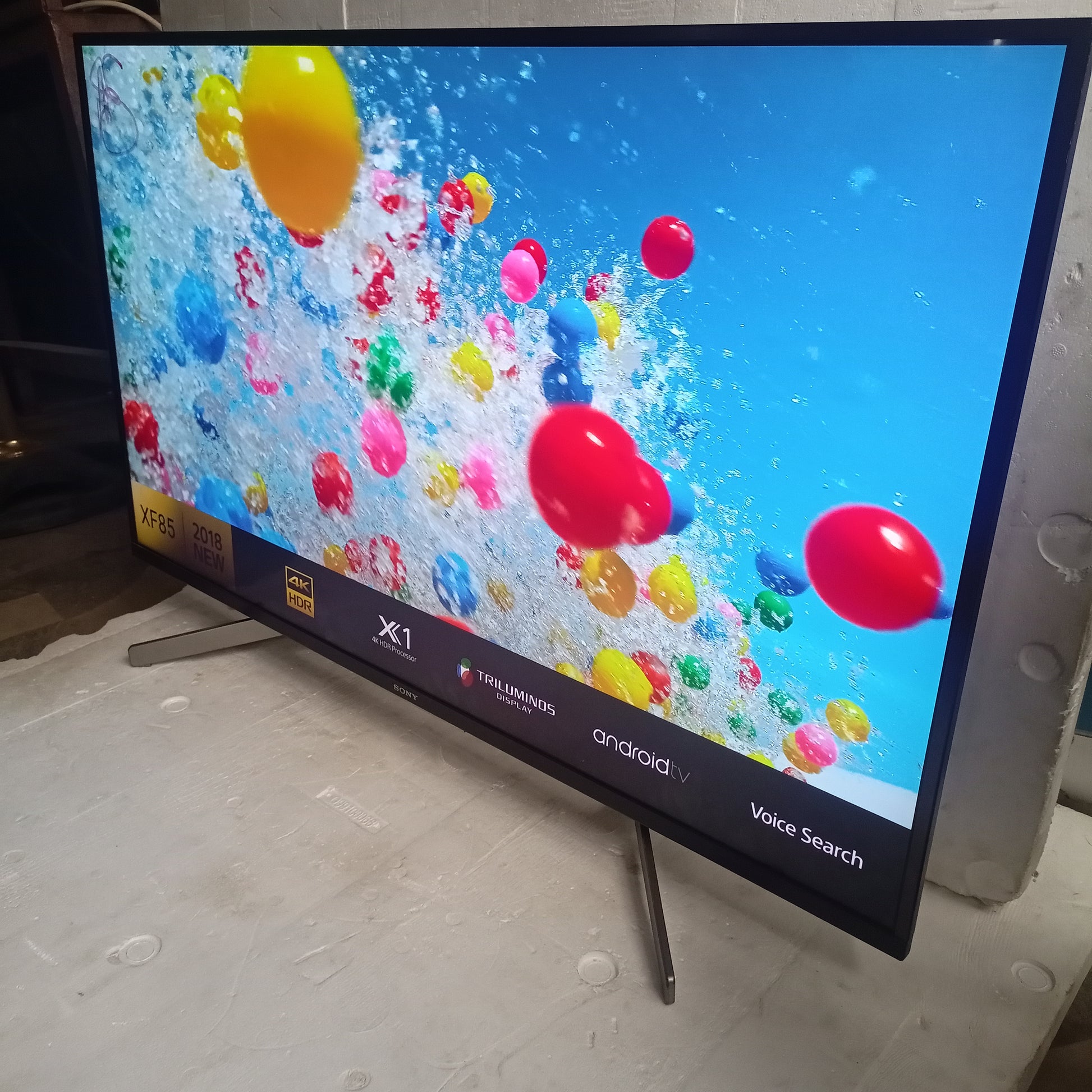 Sony BRAVIA 43 Inch KD-43XF8505 Android Smart 4K UHD HDR10 TV + XPro Engine - Foreign Used