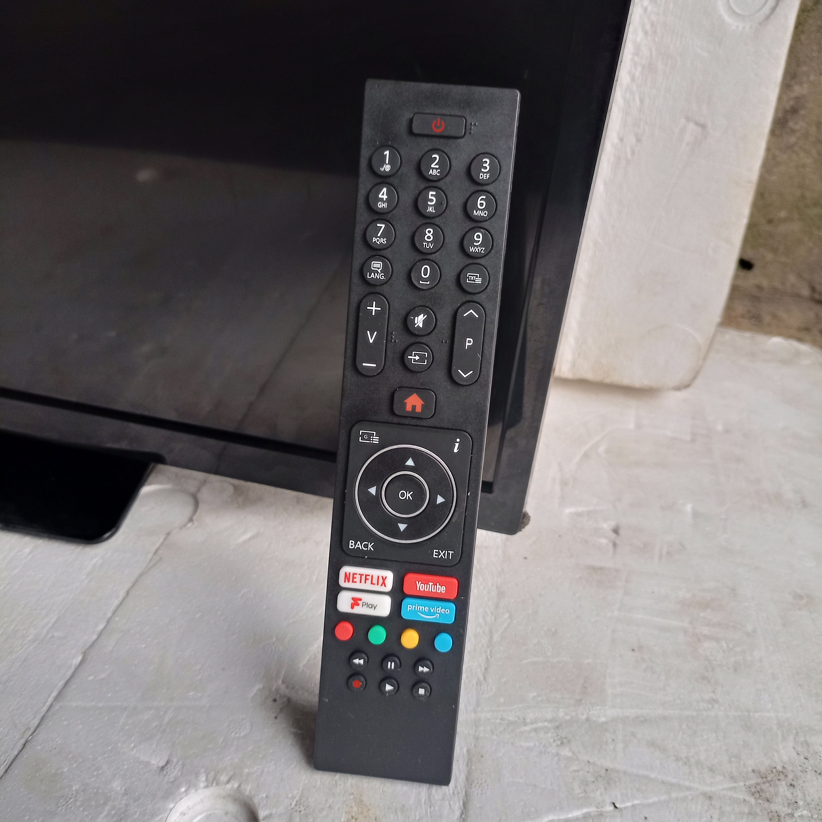 Original Bush TV Remote Control For 32 Inch Smart HD DLED32HDS & More (2018-2019 Models)