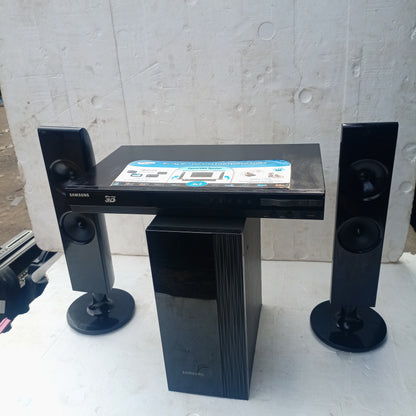 Samsung HT-ES4200K 2.1Ch 500Watts Blu-ray 3D DVD Tallboy Home Theater Complete Set - Foreign Used