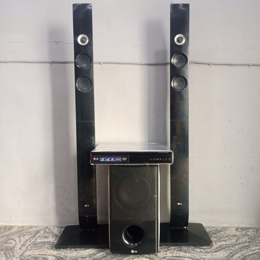 LG 2.1Ch 600W Tower DVD Home Theater System - Foreign Used