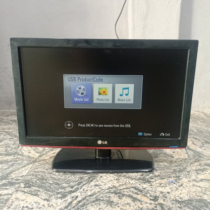 LG 19 Inch 19LD350 HD Ready LCD TV + USB media playback - London Used