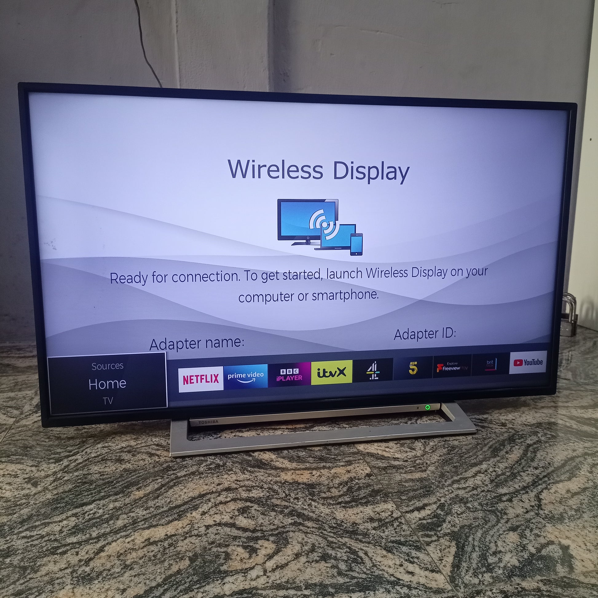 Smart TV 43 Full HD Toshiba TB008 Com Wi-Fi USB Smart Vidaa - Ibyte