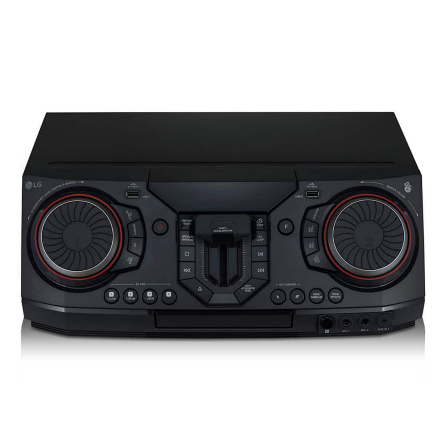 LG XBOOM CL87 2350W Mini CD, Multi Bluetooth, Multi Karaoke Machine Head - Brand New