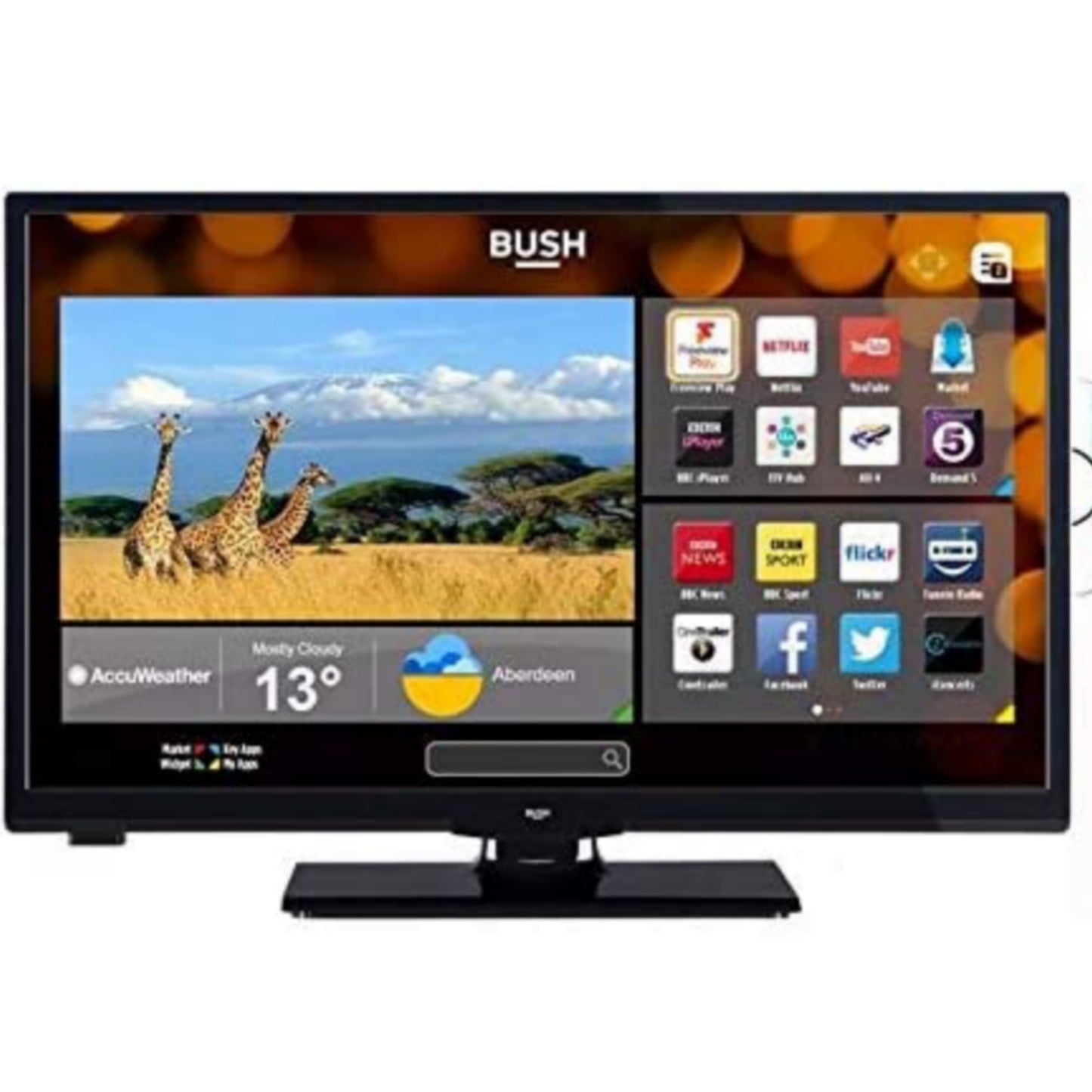 BUSH 24 Inch Smart Full HD LED TV - London Used
