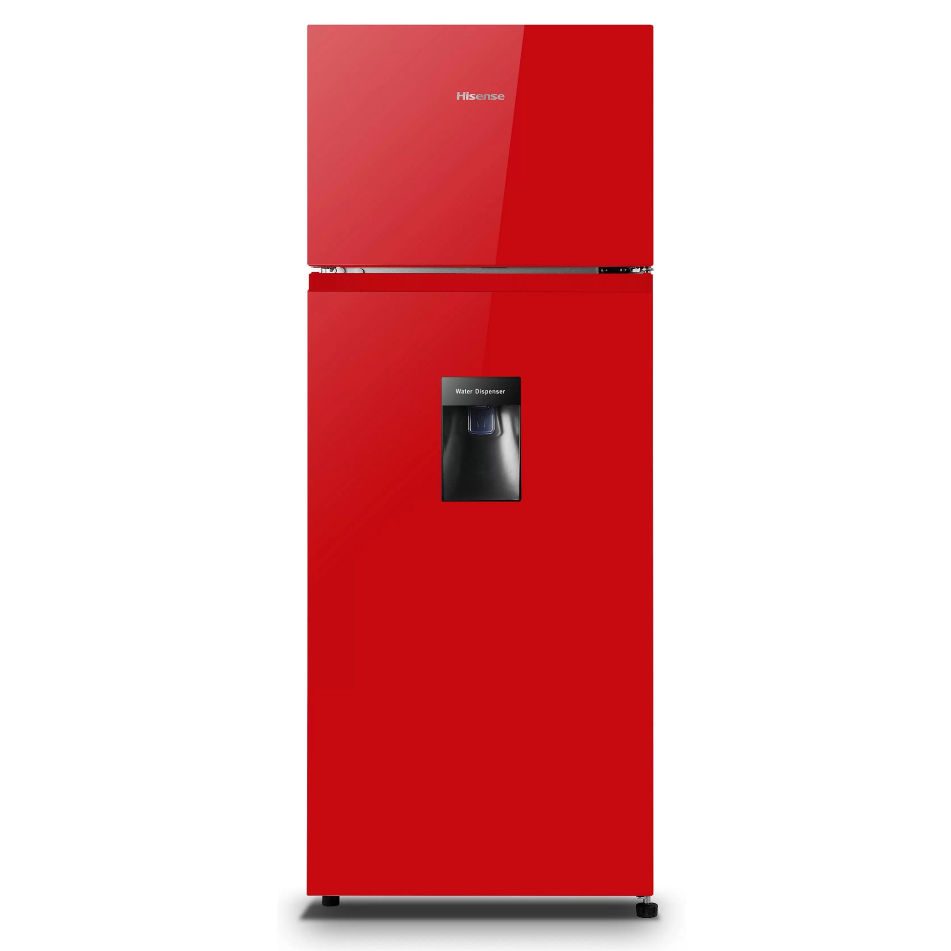 Hisense 200L Red Double Door Refrigerator - REF 205 DRB