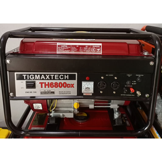 TIGMAX TH6800DX 2.3KVA Manual Petrol Generator