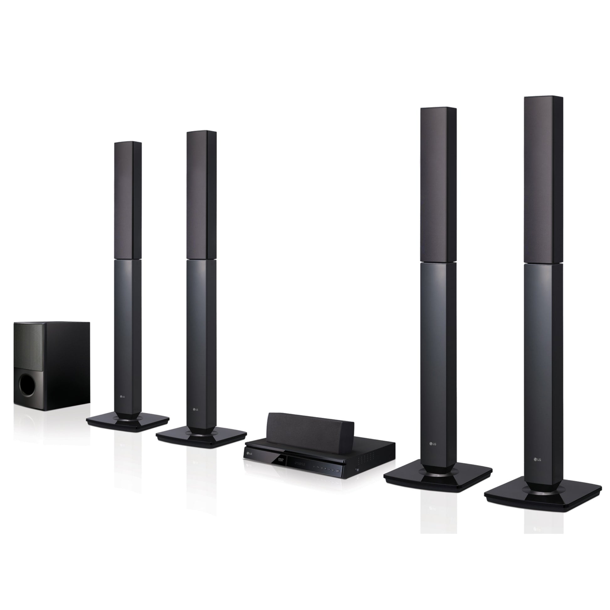 LG LHD655-FB 1000W Bluetooth DVD/CD Home Theater Sound
