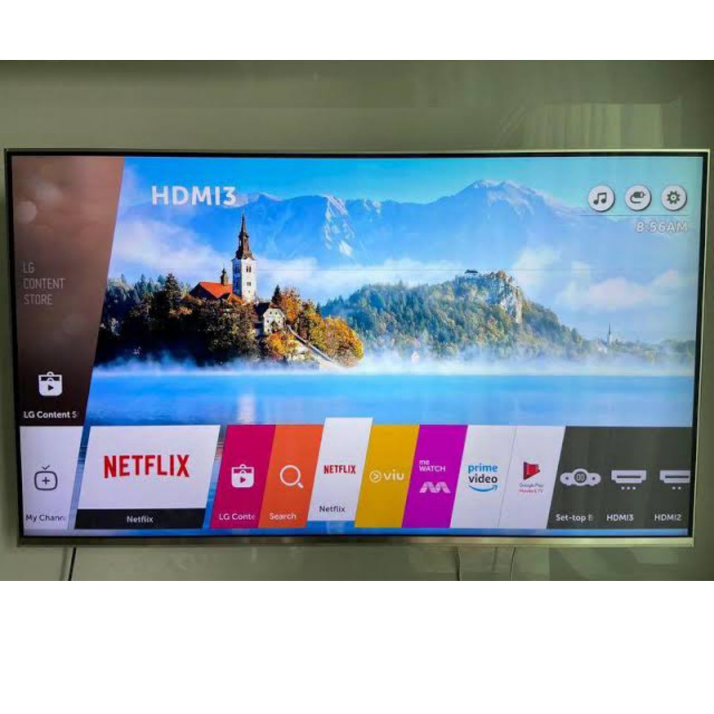 LG 55 Inch 55UJ63 Series webOS Active HDR UHD 4K Smart LED TV - UK Used