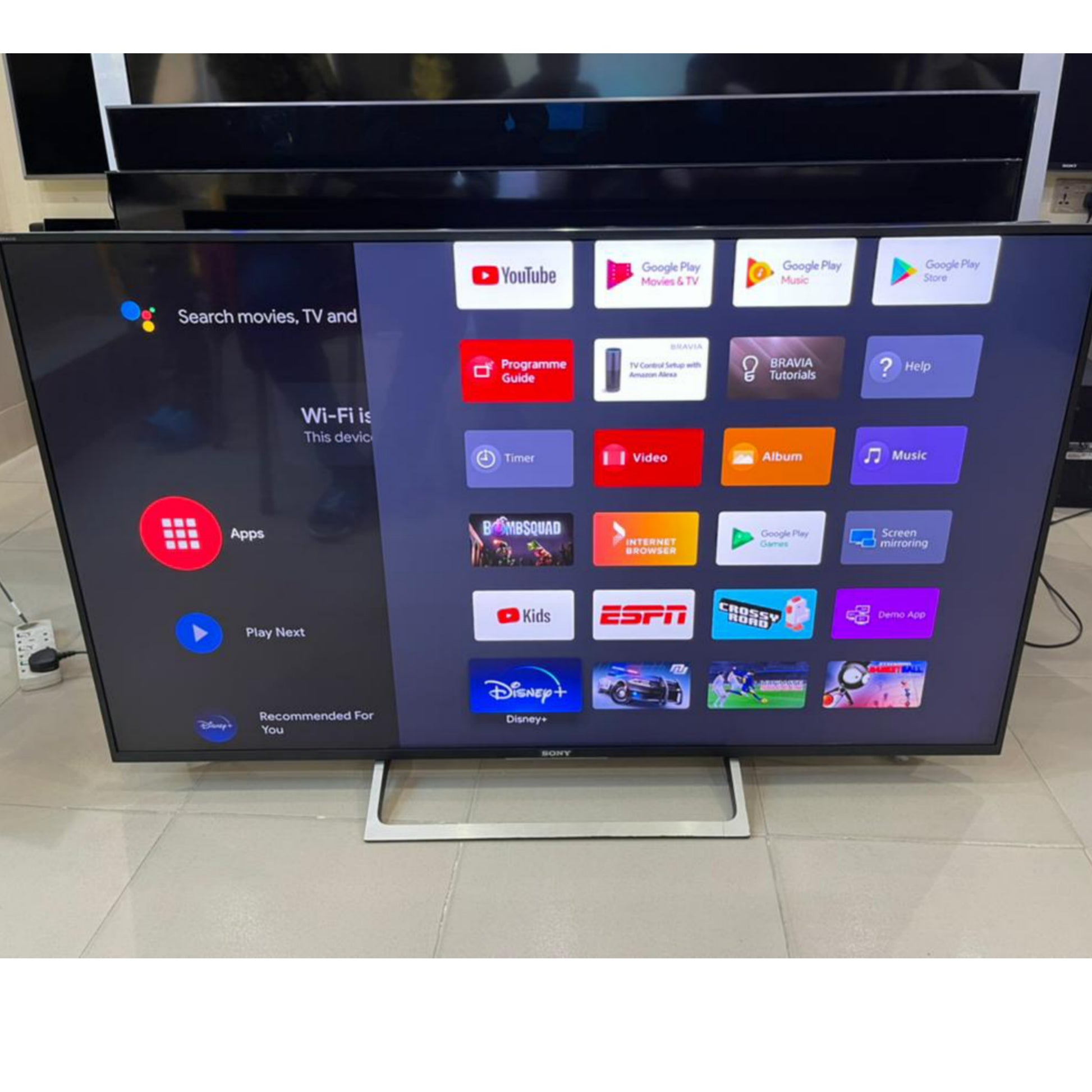 Sony 49 inch Smart Android 4K UHD HDR LED TV