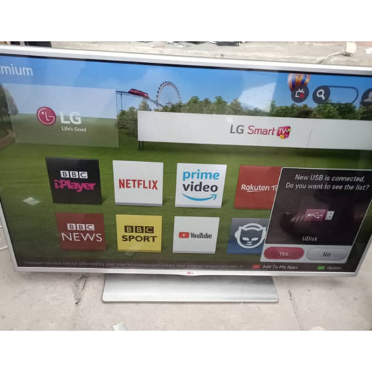 LG 47 Inch 47LB580V Ultra Slim Satellite Smart Internet TV - UK Used