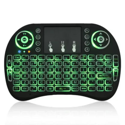 Backlit 2.4GHz Wireless Mini Keyboard and Mouse + Battery