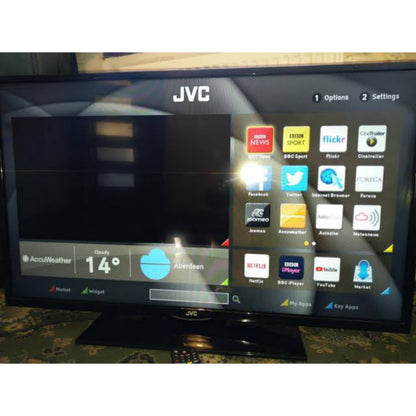 UK Used 32 inch JVC built-in WiFi Smart LED TV