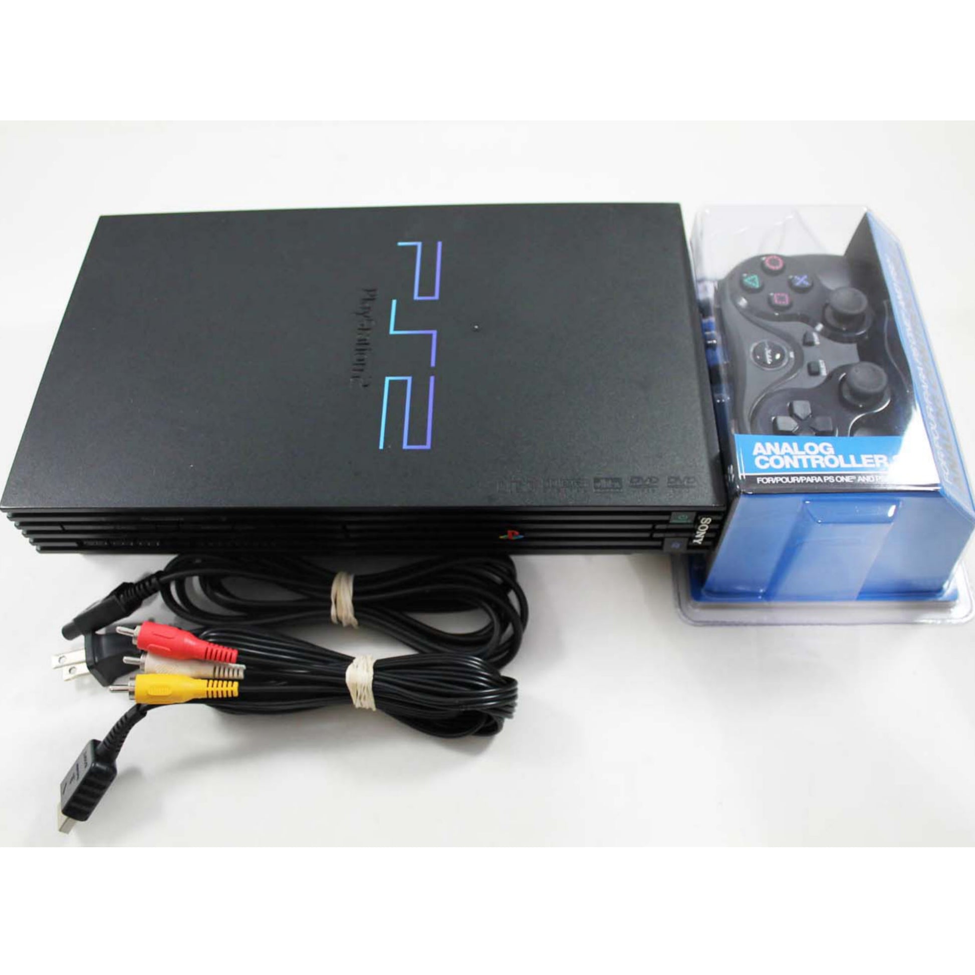 Sony Playstation 2 (PS2) Game Console Complete Set with 1 DUALSHOCK Wi –  IFESOLOX