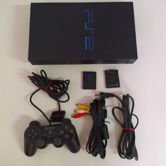 UK Used PS2 (Sony Playstation 2) Game Console Complete Set