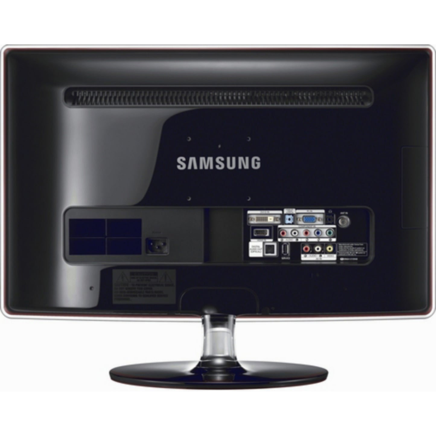 22 inch Samsung P2270HD LCD TV - back view