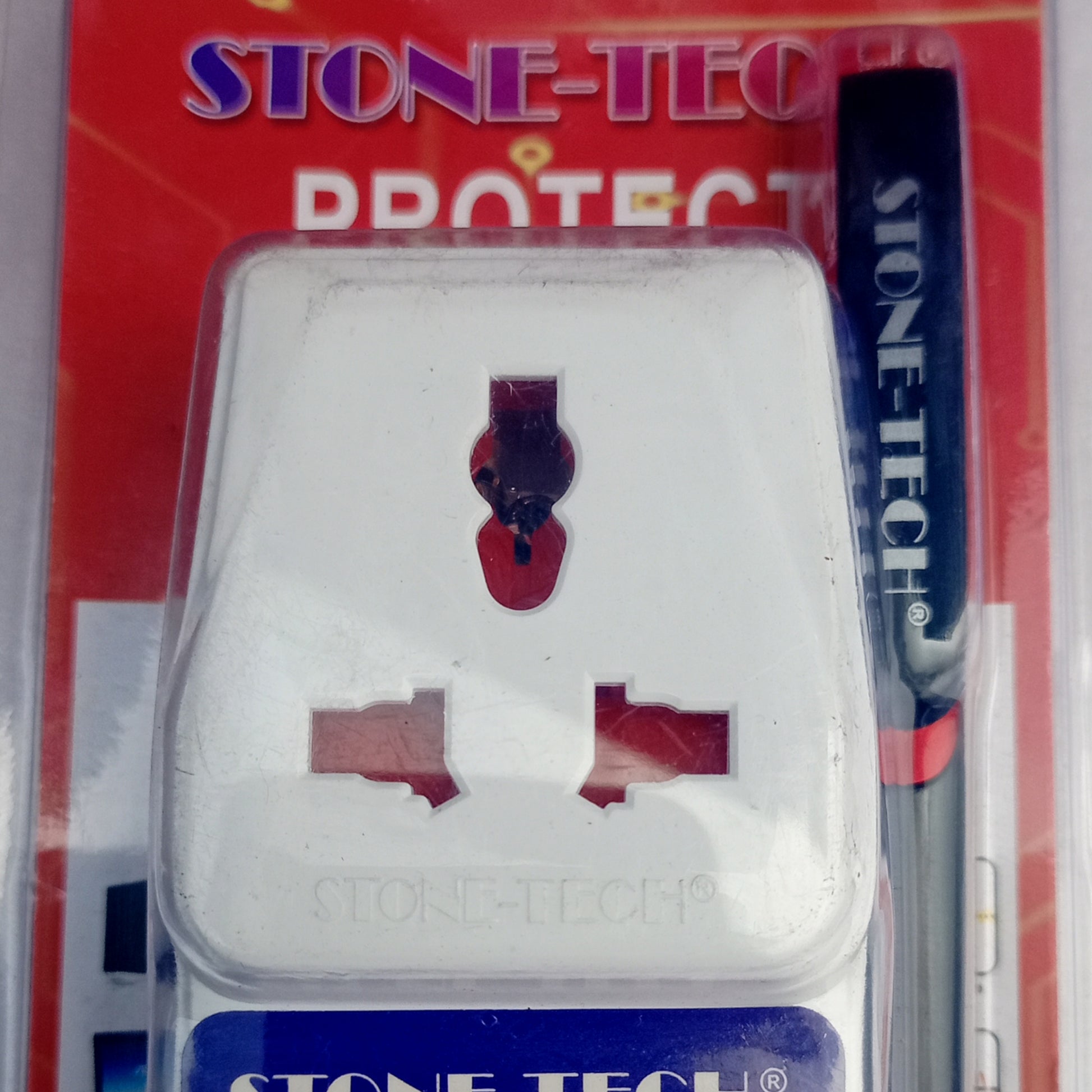 Stone-tech Fridge Surge Protector 13a With Light Indicators & Free Pen